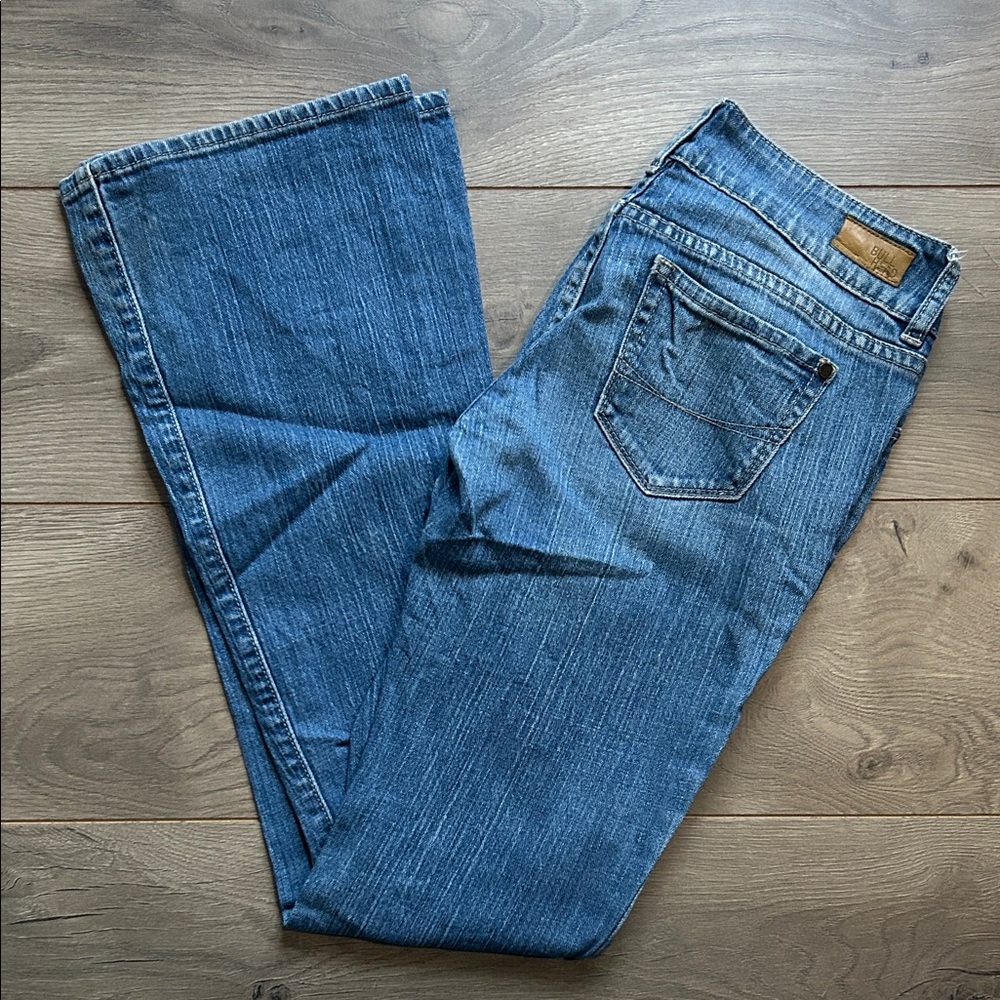 Bullhead Women's Blue Flare Jeans